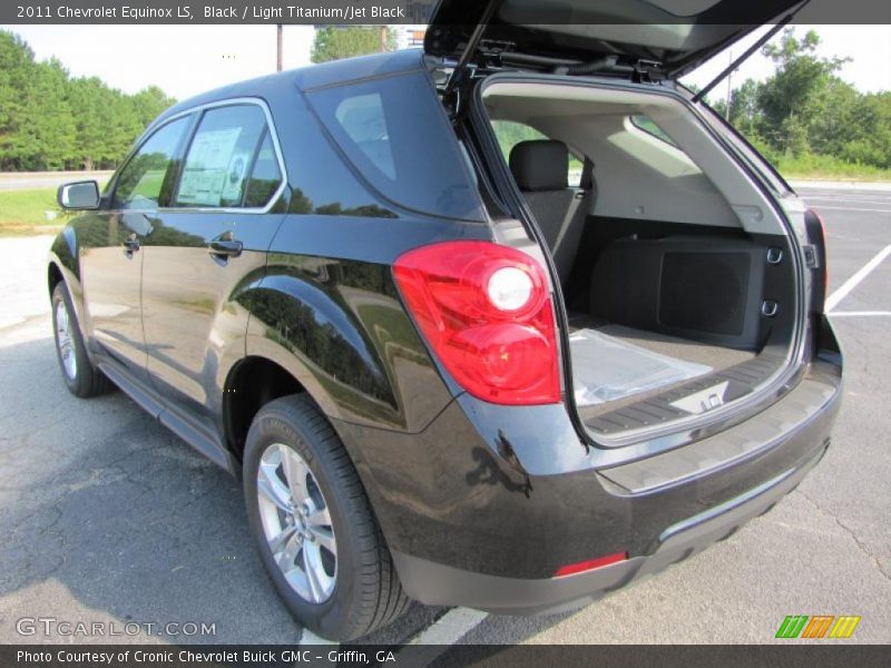 Black / Light Titanium/Jet Black 2011 Chevrolet Equinox LS
