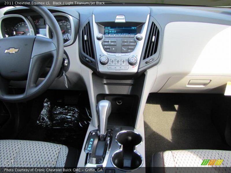 Black / Light Titanium/Jet Black 2011 Chevrolet Equinox LS