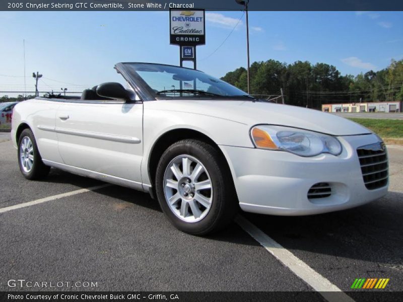 Stone White / Charcoal 2005 Chrysler Sebring GTC Convertible