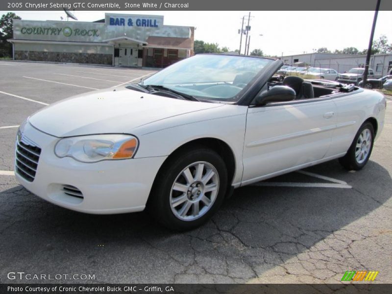 Stone White / Charcoal 2005 Chrysler Sebring GTC Convertible