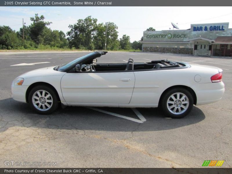 Stone White / Charcoal 2005 Chrysler Sebring GTC Convertible