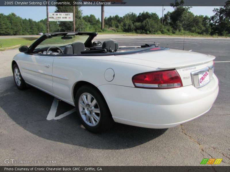 Stone White / Charcoal 2005 Chrysler Sebring GTC Convertible