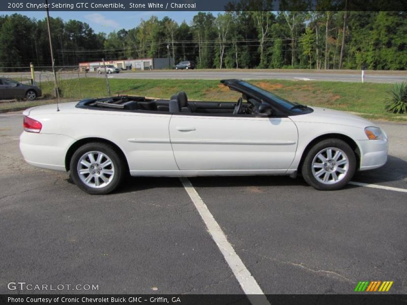 Stone White / Charcoal 2005 Chrysler Sebring GTC Convertible