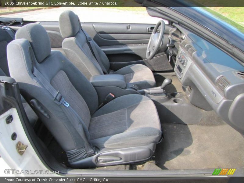 Stone White / Charcoal 2005 Chrysler Sebring GTC Convertible