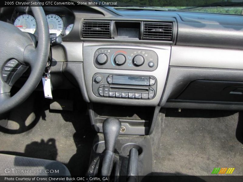 Stone White / Charcoal 2005 Chrysler Sebring GTC Convertible