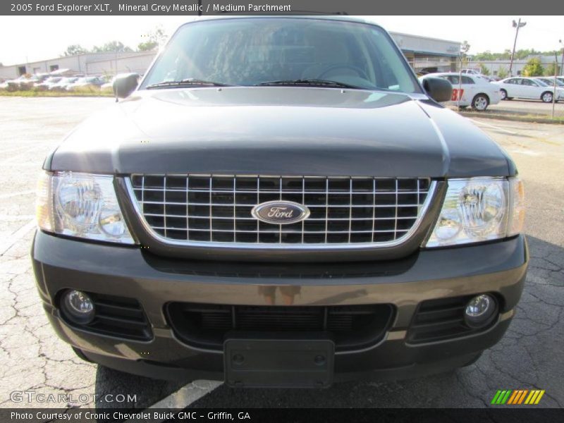 Mineral Grey Metallic / Medium Parchment 2005 Ford Explorer XLT