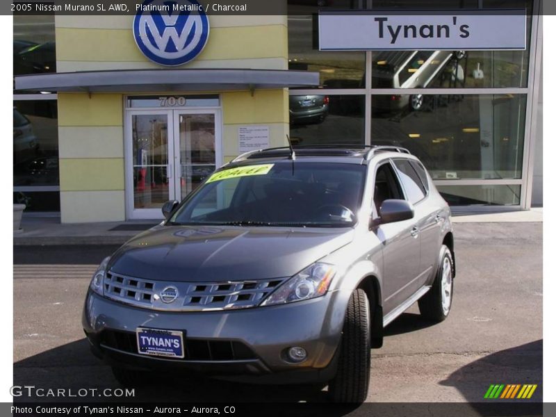Platinum Metallic / Charcoal 2005 Nissan Murano SL AWD