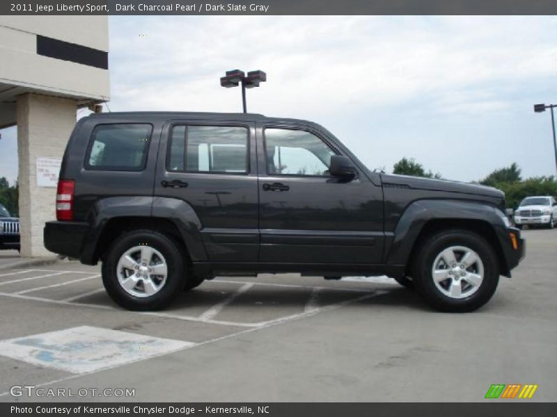 Dark Charcoal Pearl / Dark Slate Gray 2011 Jeep Liberty Sport