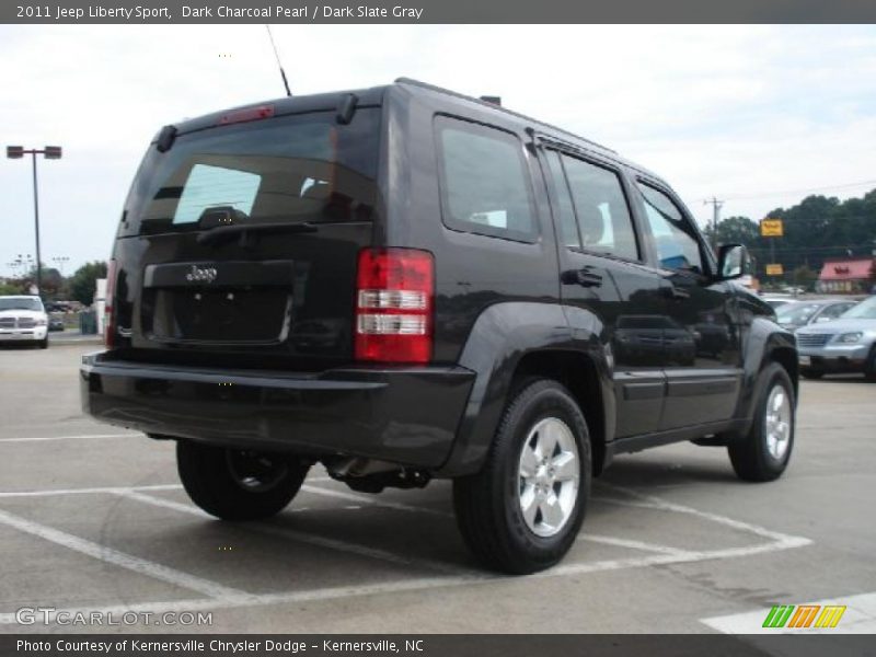 Dark Charcoal Pearl / Dark Slate Gray 2011 Jeep Liberty Sport