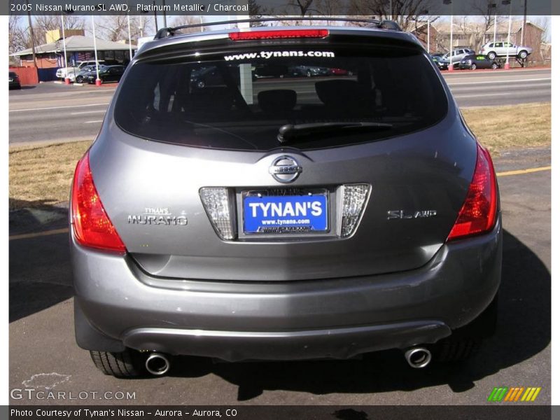 Platinum Metallic / Charcoal 2005 Nissan Murano SL AWD
