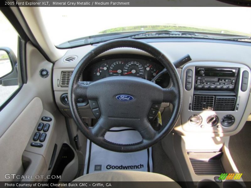 Mineral Grey Metallic / Medium Parchment 2005 Ford Explorer XLT