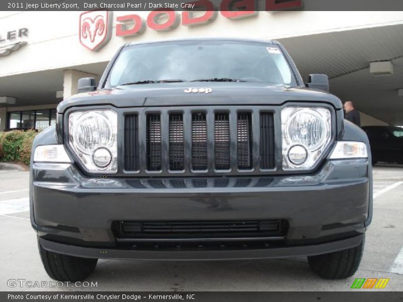 Dark Charcoal Pearl / Dark Slate Gray 2011 Jeep Liberty Sport