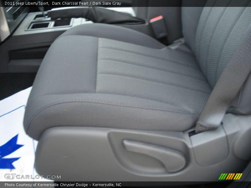 Dark Charcoal Pearl / Dark Slate Gray 2011 Jeep Liberty Sport