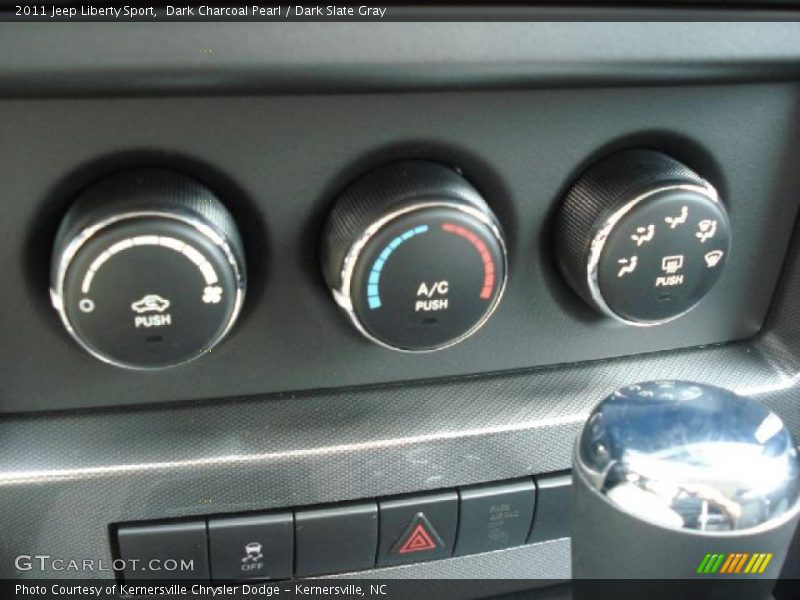 Dark Charcoal Pearl / Dark Slate Gray 2011 Jeep Liberty Sport