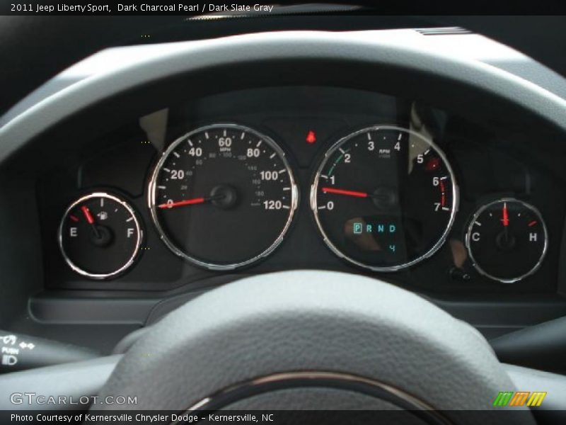 Dark Charcoal Pearl / Dark Slate Gray 2011 Jeep Liberty Sport