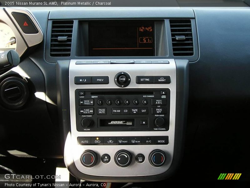 Platinum Metallic / Charcoal 2005 Nissan Murano SL AWD