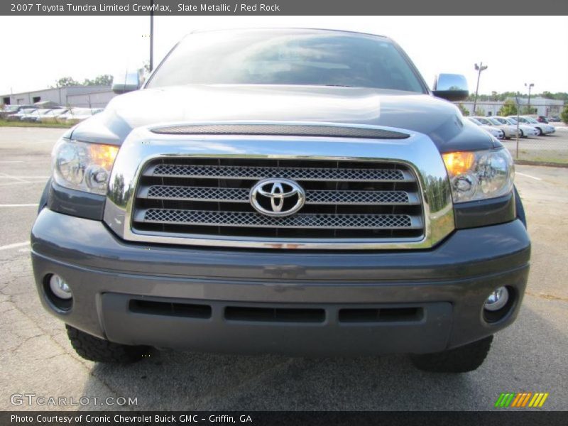 Slate Metallic / Red Rock 2007 Toyota Tundra Limited CrewMax