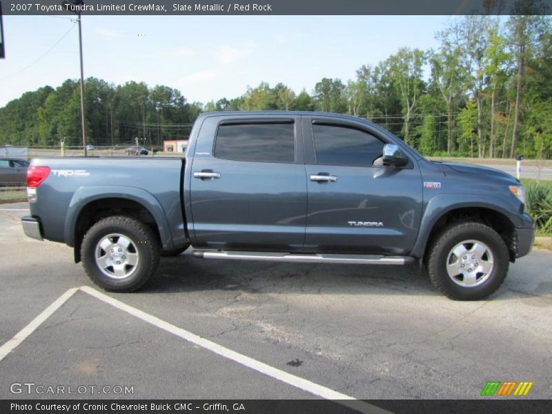 Slate Metallic / Red Rock 2007 Toyota Tundra Limited CrewMax