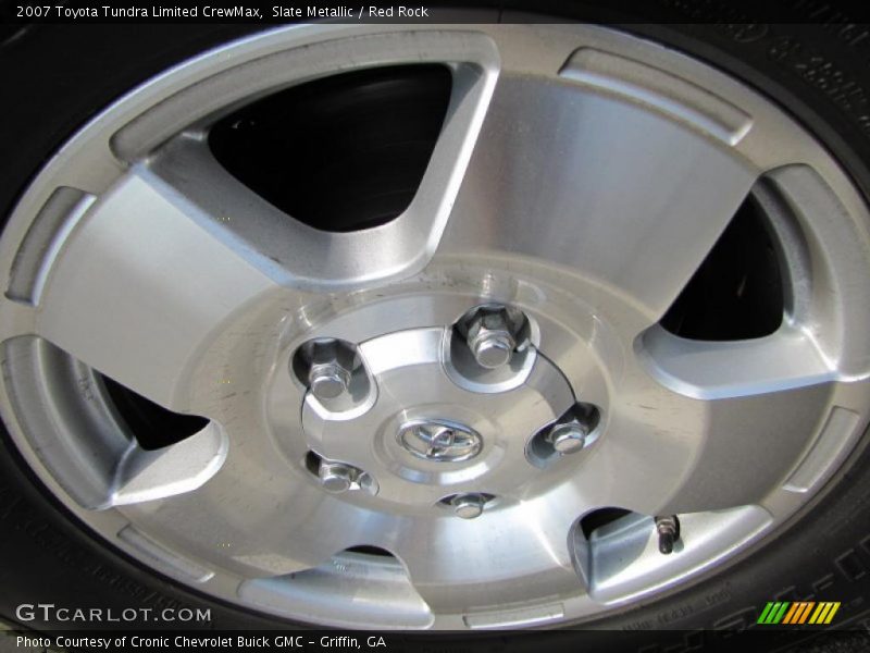 Slate Metallic / Red Rock 2007 Toyota Tundra Limited CrewMax