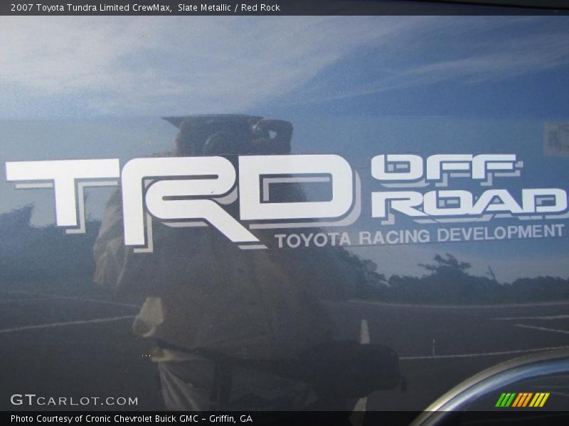 Slate Metallic / Red Rock 2007 Toyota Tundra Limited CrewMax