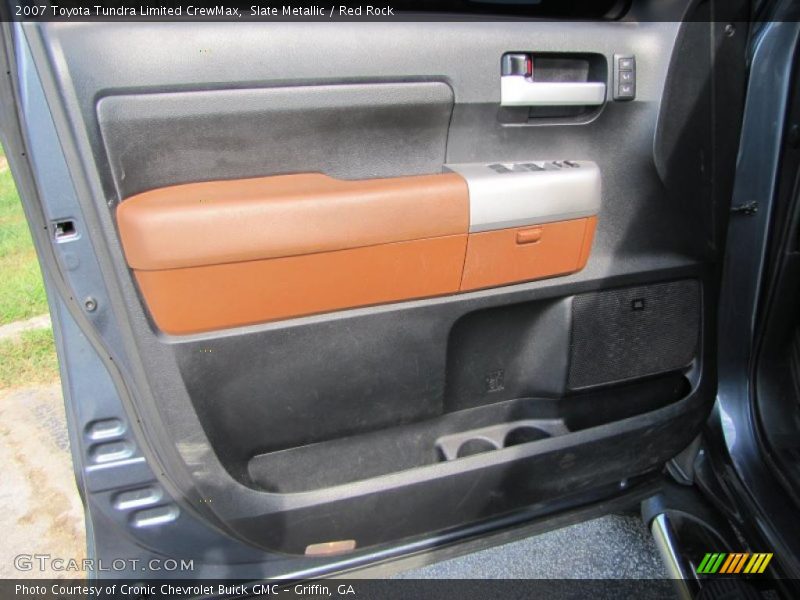 Slate Metallic / Red Rock 2007 Toyota Tundra Limited CrewMax