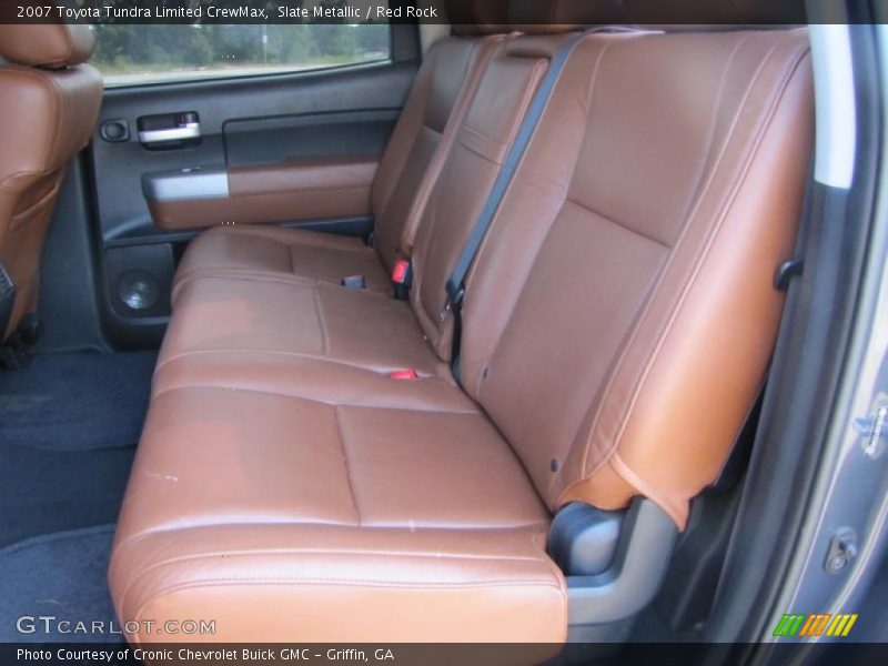 Slate Metallic / Red Rock 2007 Toyota Tundra Limited CrewMax