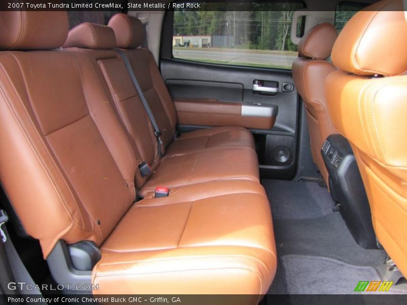 Slate Metallic / Red Rock 2007 Toyota Tundra Limited CrewMax