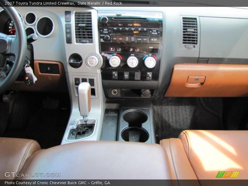 Slate Metallic / Red Rock 2007 Toyota Tundra Limited CrewMax