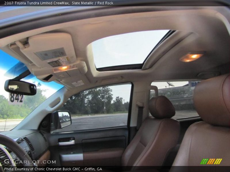 Slate Metallic / Red Rock 2007 Toyota Tundra Limited CrewMax