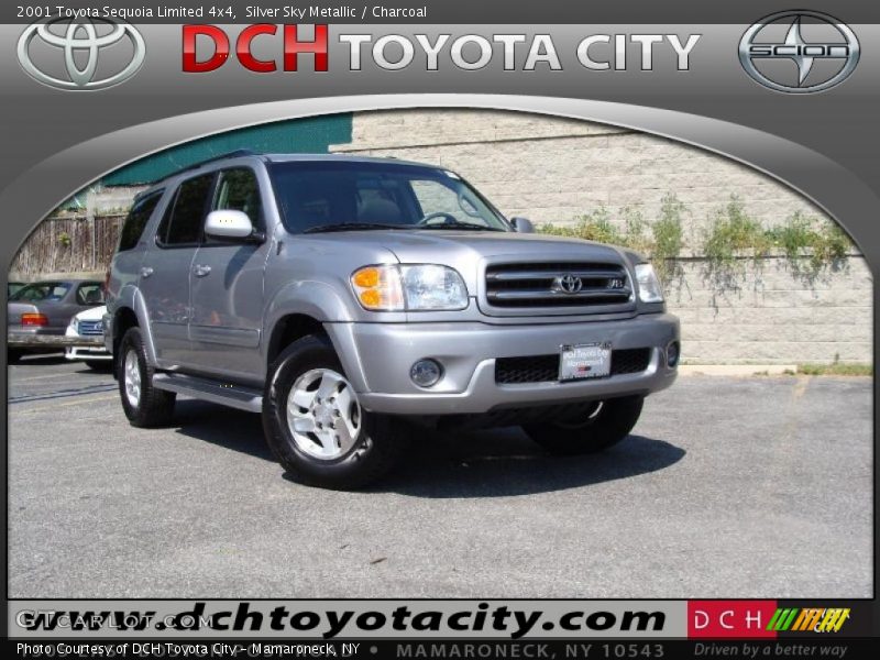Silver Sky Metallic / Charcoal 2001 Toyota Sequoia Limited 4x4
