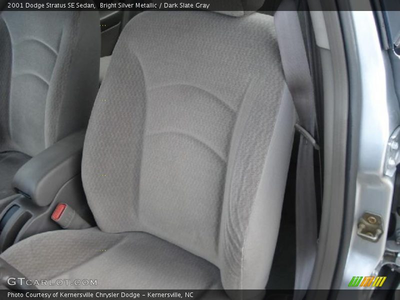 Bright Silver Metallic / Dark Slate Gray 2001 Dodge Stratus SE Sedan
