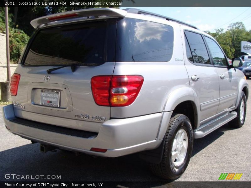 Silver Sky Metallic / Charcoal 2001 Toyota Sequoia Limited 4x4