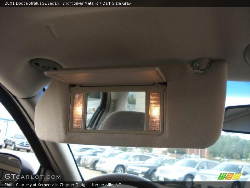 Bright Silver Metallic / Dark Slate Gray 2001 Dodge Stratus SE Sedan