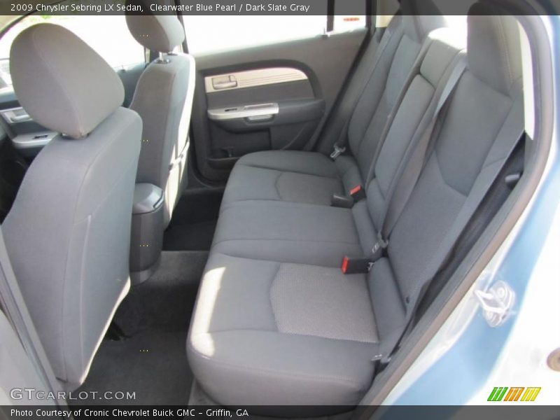 Clearwater Blue Pearl / Dark Slate Gray 2009 Chrysler Sebring LX Sedan