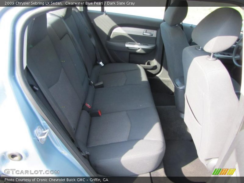 Clearwater Blue Pearl / Dark Slate Gray 2009 Chrysler Sebring LX Sedan