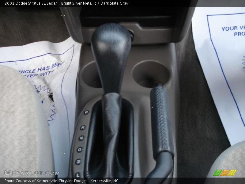 Bright Silver Metallic / Dark Slate Gray 2001 Dodge Stratus SE Sedan