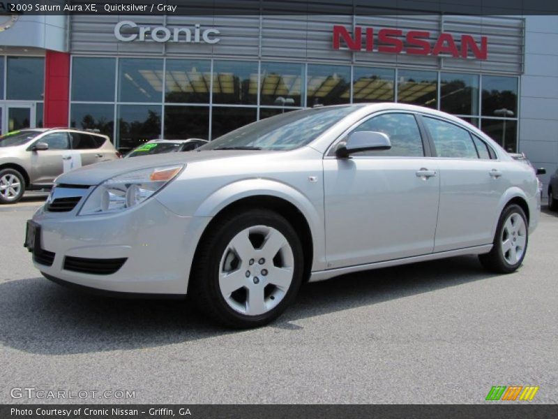 Quicksilver / Gray 2009 Saturn Aura XE