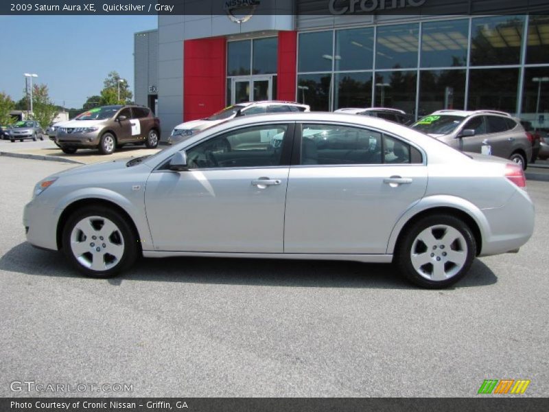Quicksilver / Gray 2009 Saturn Aura XE
