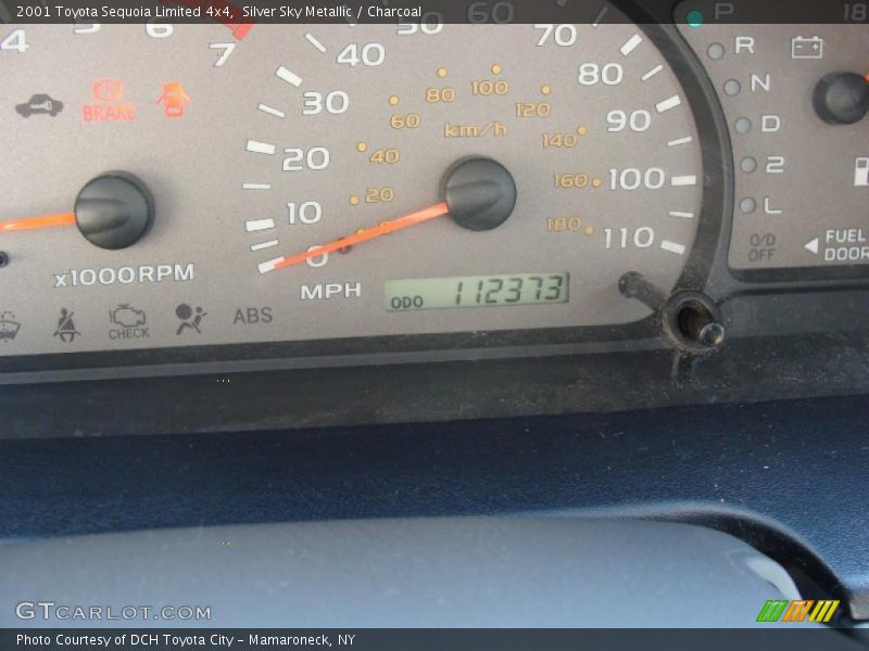 Silver Sky Metallic / Charcoal 2001 Toyota Sequoia Limited 4x4