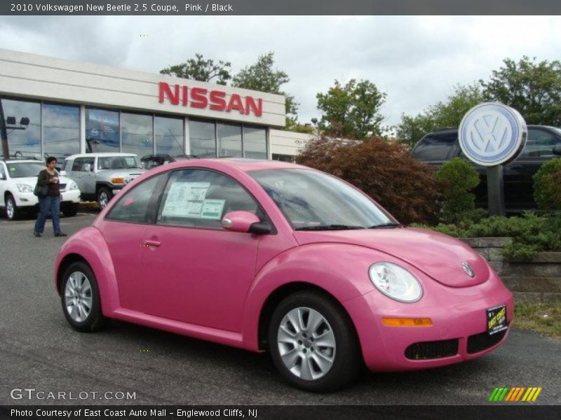 Pink / Black 2010 Volkswagen New Beetle 2.5 Coupe