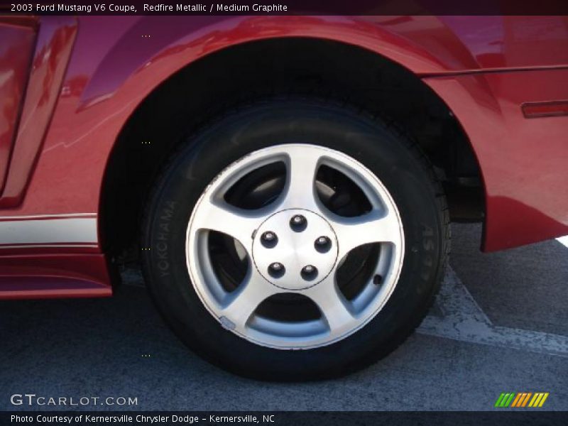 Redfire Metallic / Medium Graphite 2003 Ford Mustang V6 Coupe