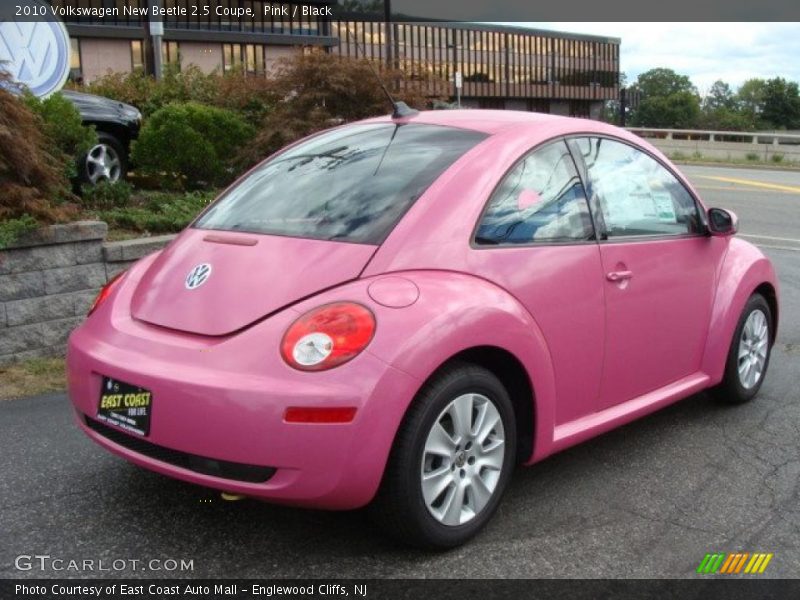 Pink / Black 2010 Volkswagen New Beetle 2.5 Coupe