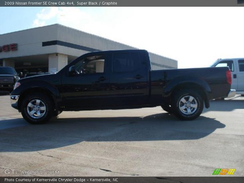 Super Black / Graphite 2009 Nissan Frontier SE Crew Cab 4x4