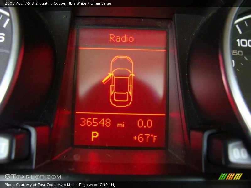 Ibis White / Linen Beige 2008 Audi A5 3.2 quattro Coupe