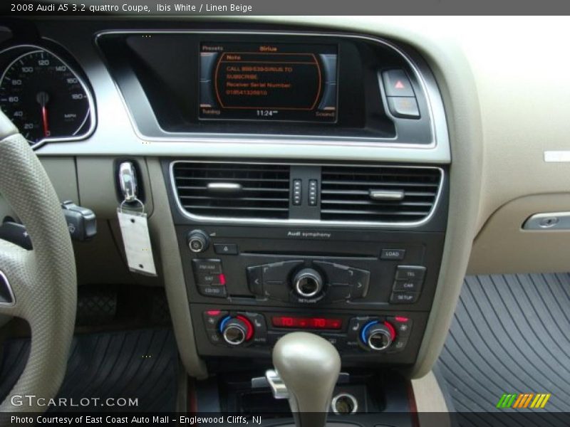 Ibis White / Linen Beige 2008 Audi A5 3.2 quattro Coupe