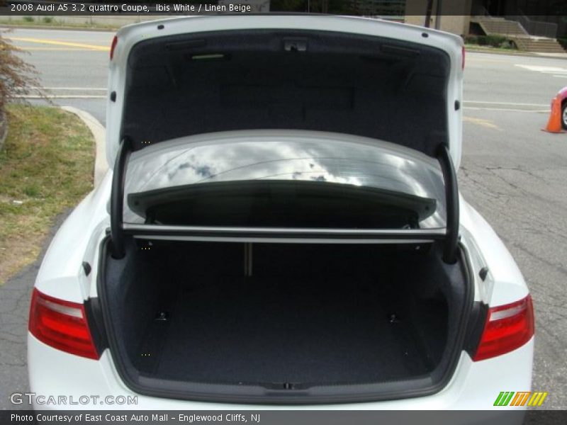 Ibis White / Linen Beige 2008 Audi A5 3.2 quattro Coupe
