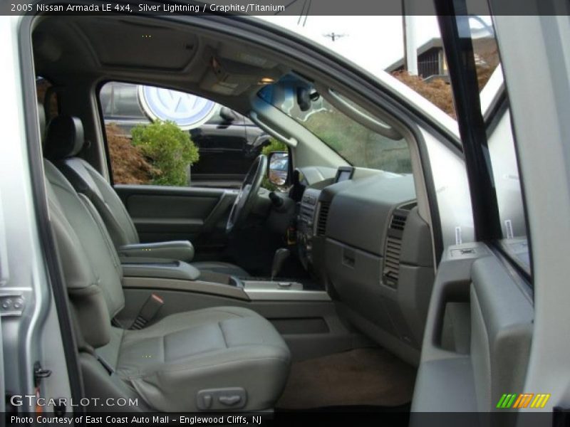 Silver Lightning / Graphite/Titanium 2005 Nissan Armada LE 4x4