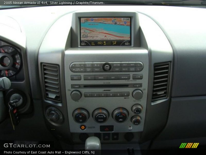 Silver Lightning / Graphite/Titanium 2005 Nissan Armada LE 4x4
