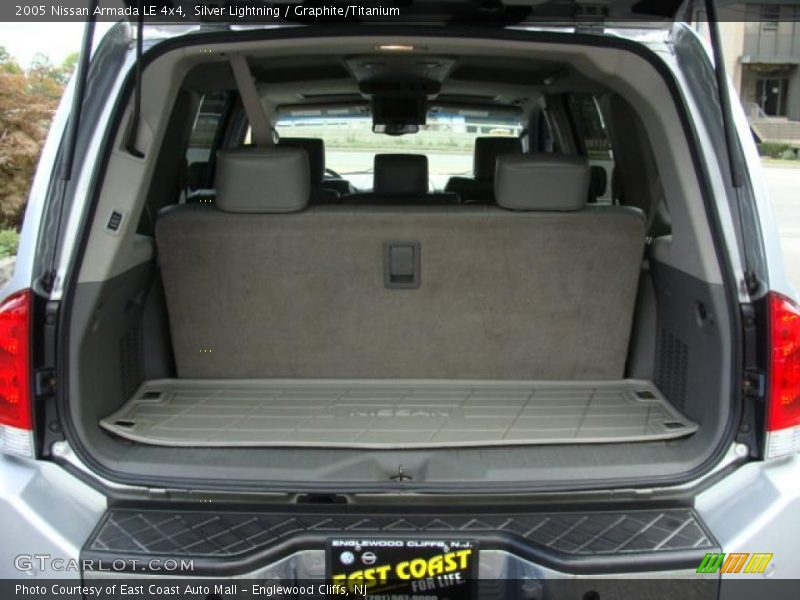 Silver Lightning / Graphite/Titanium 2005 Nissan Armada LE 4x4