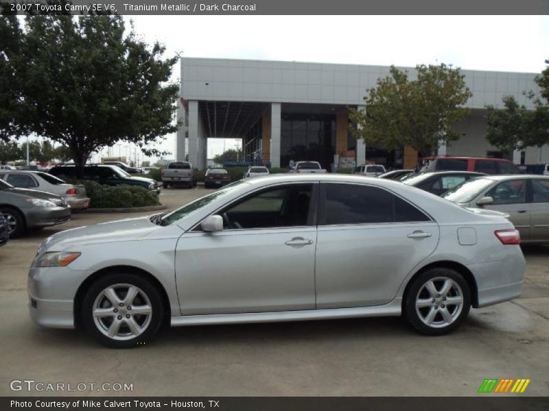 Titanium Metallic / Dark Charcoal 2007 Toyota Camry SE V6